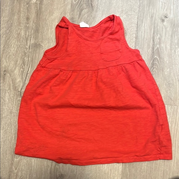 4/$30 H&M Kids Red Sleeveless Top 12-18M - Picture 1 of 1